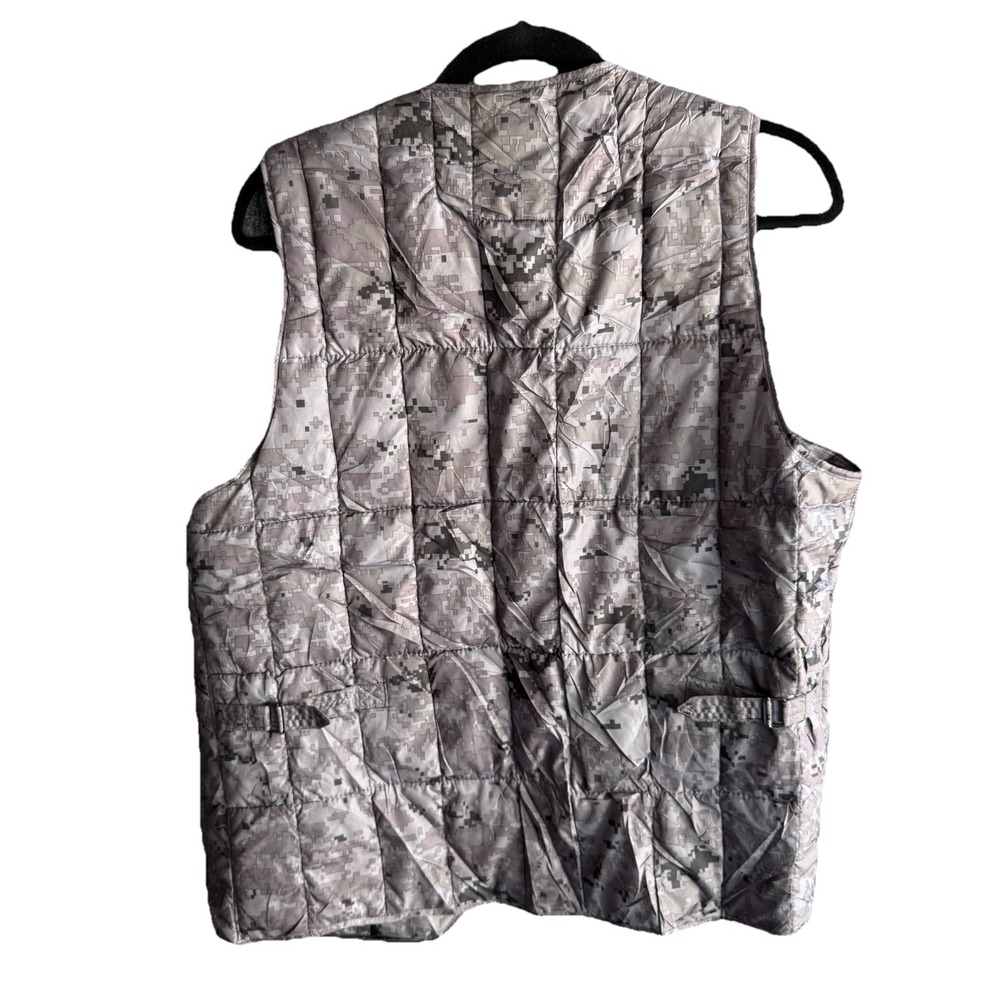 Northgate Expedition Mens 9 Pocket Utility Vest L Gray Digital Camouflage - Picture 2 of 9